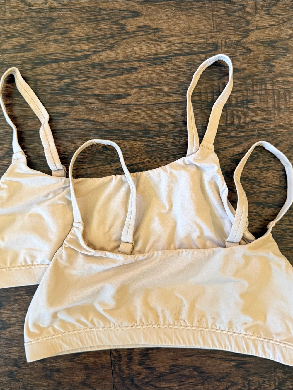 SKIMS Soft Stretch Bralettes (2 pack)